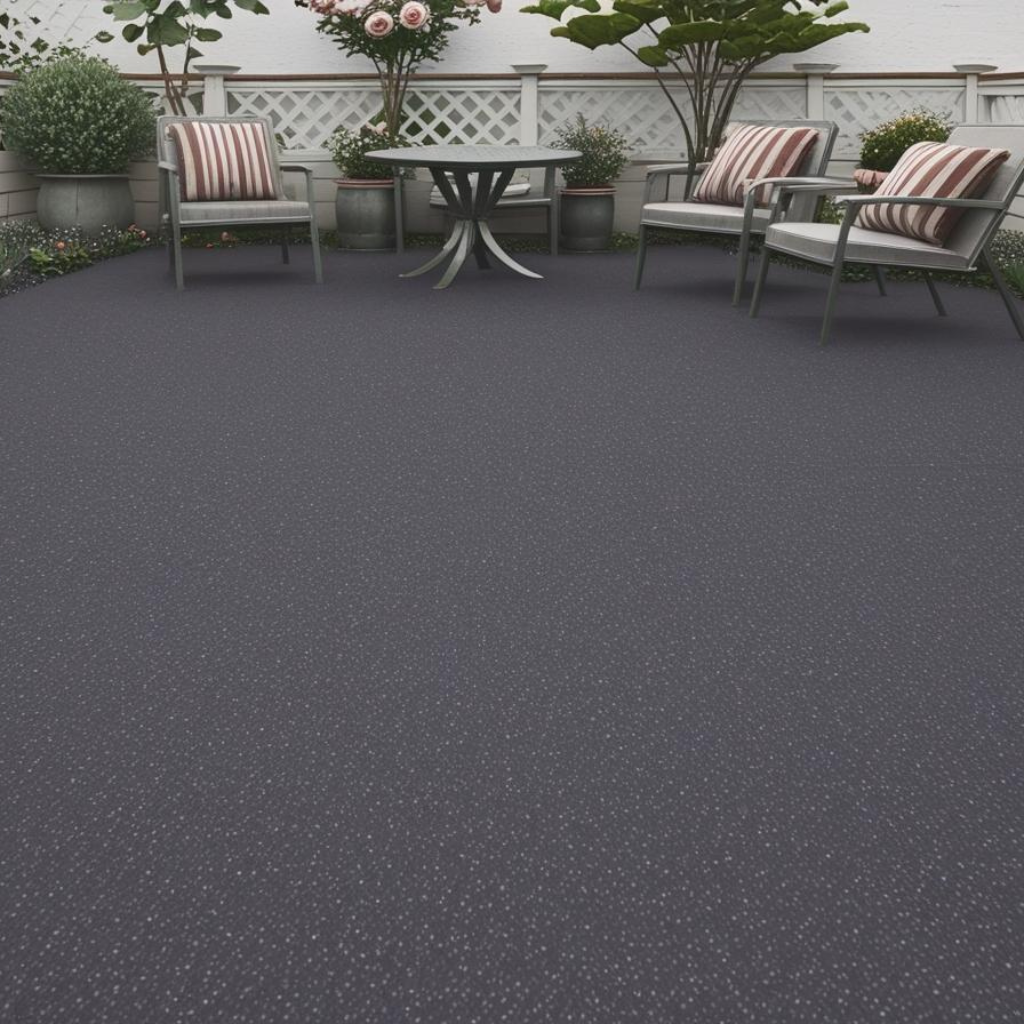 Black Resin Patio in Bromborough