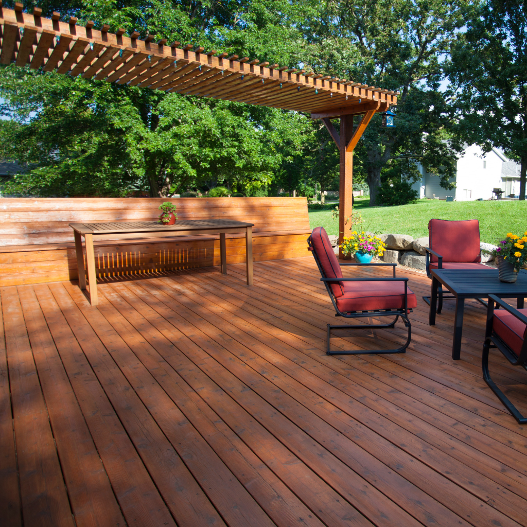 Patio Decking Replaced in Bromborough